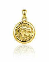 BYGONE CIRCULAR PENDANT | GOLD
