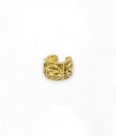 Horus Eyes Ear Cuff | Gold Vermeil