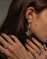 Bold New Era Royal Earring | Silver