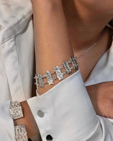 Cartouche Royal Bracelet | Silver