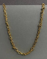 Golden Ankh Cord Necklace | Gold Vermeil