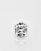 New Era Silver Dung Scarab Ring