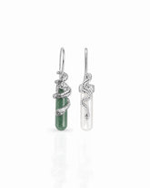 MAGICAL SERPENTINE EARRING | SILVER