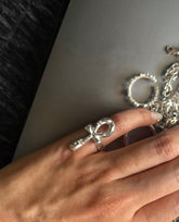 The Eternal Ankh Ring | SILVER