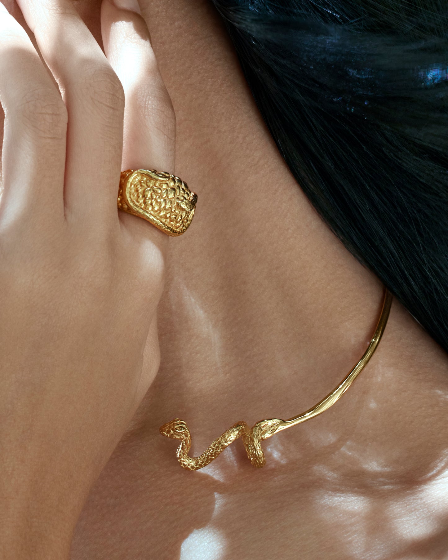 THE SERPENTINE COLLAR | GOLD VERMEIL