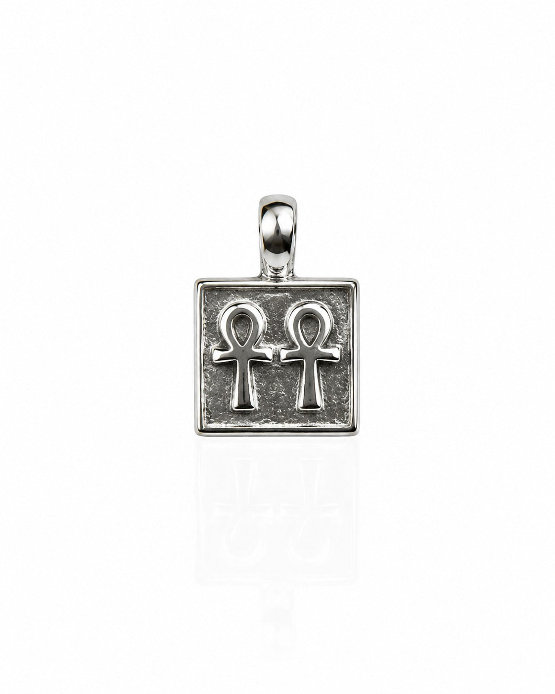 DOUBLE ANKH PENDANT | SIVER