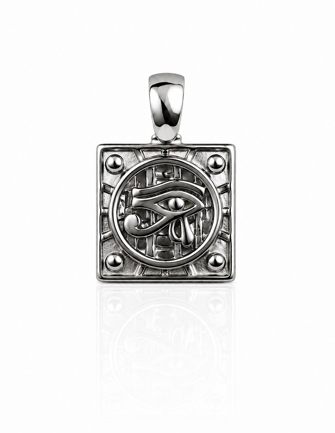 HORUS EYE BYGONE PENDANT | SILVER