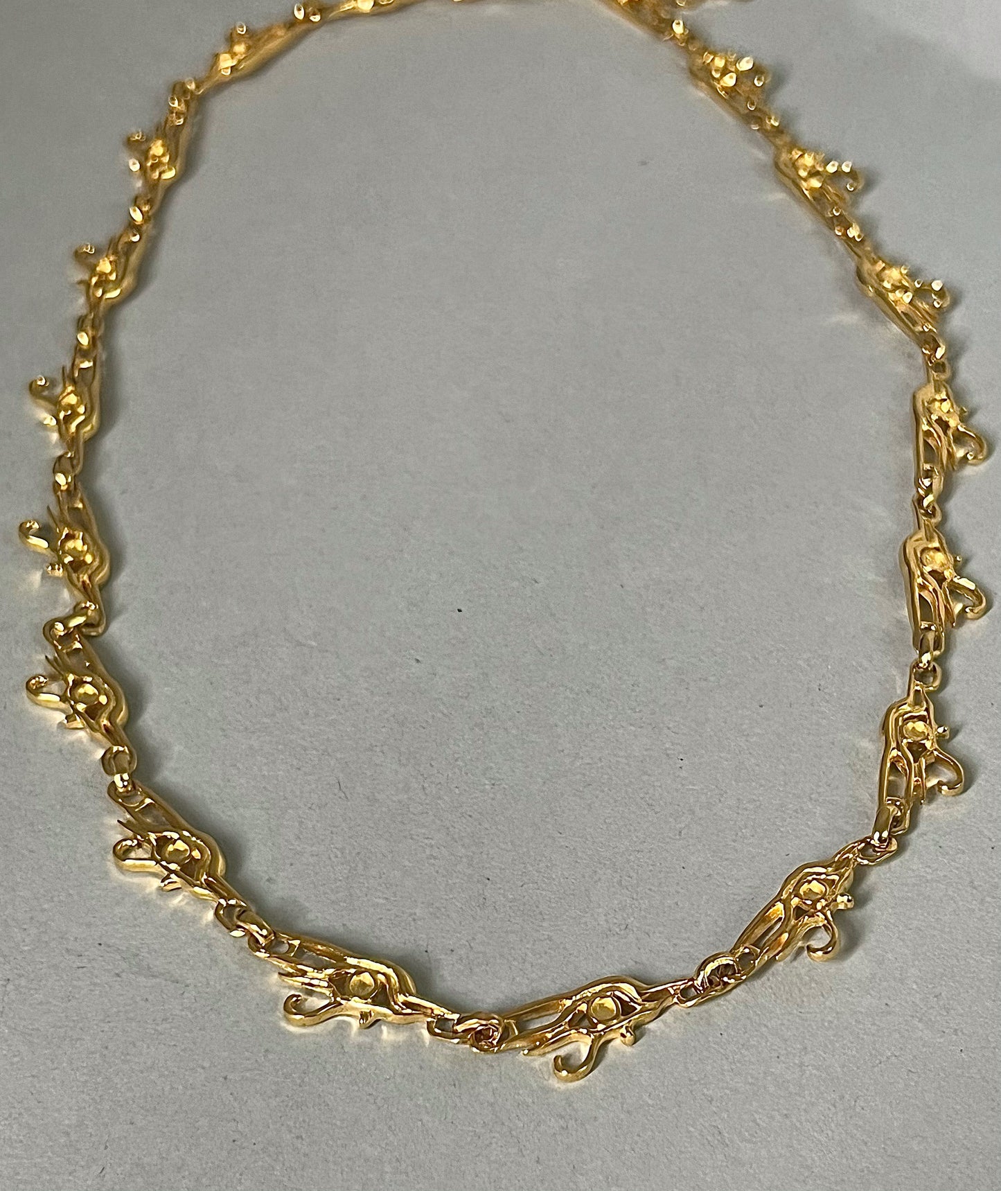 SIGNATURE HORUS EYE CHAIN | GOLD VERMEIL