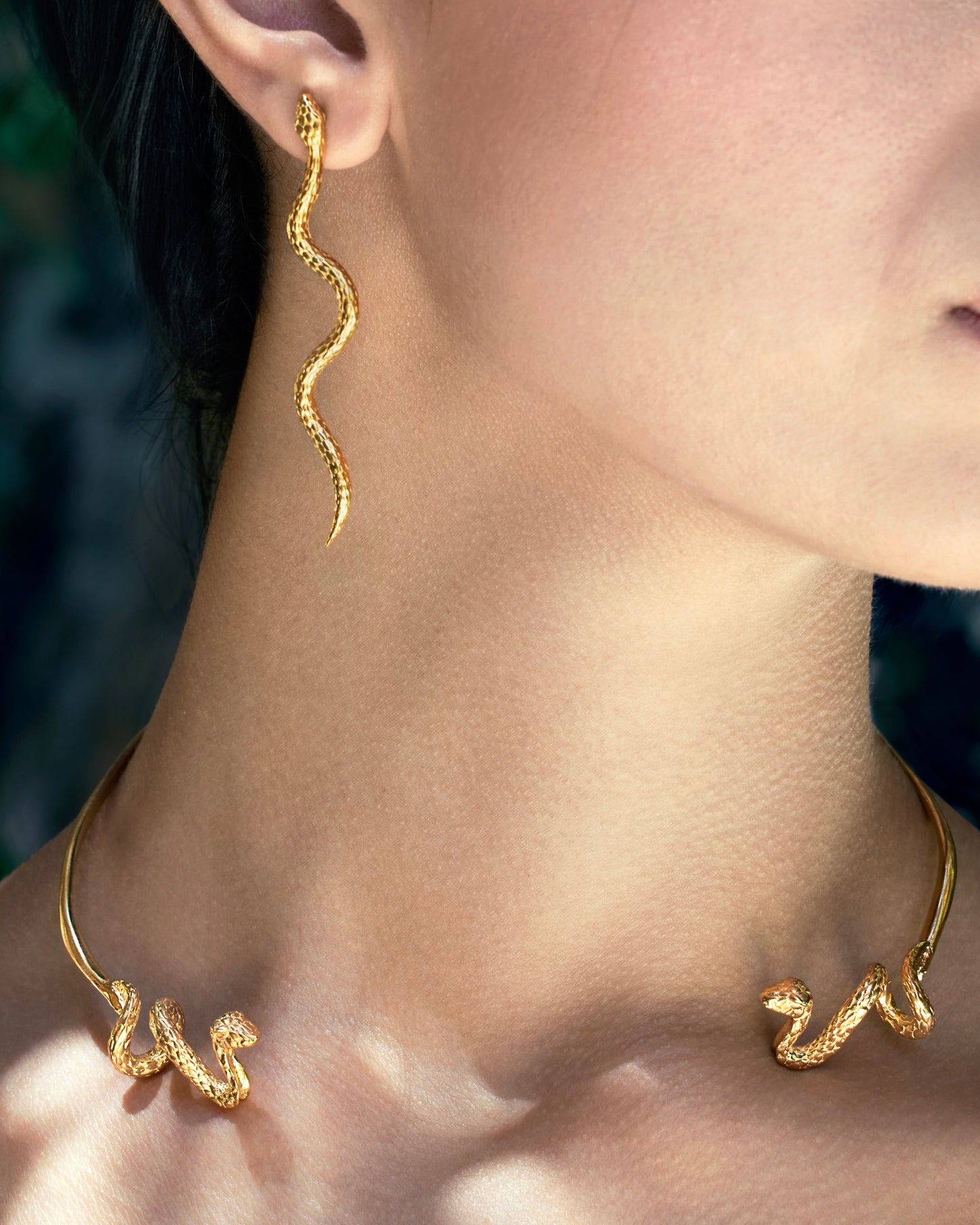 THE SERPENTINE COLLAR | GOLD VERMEIL