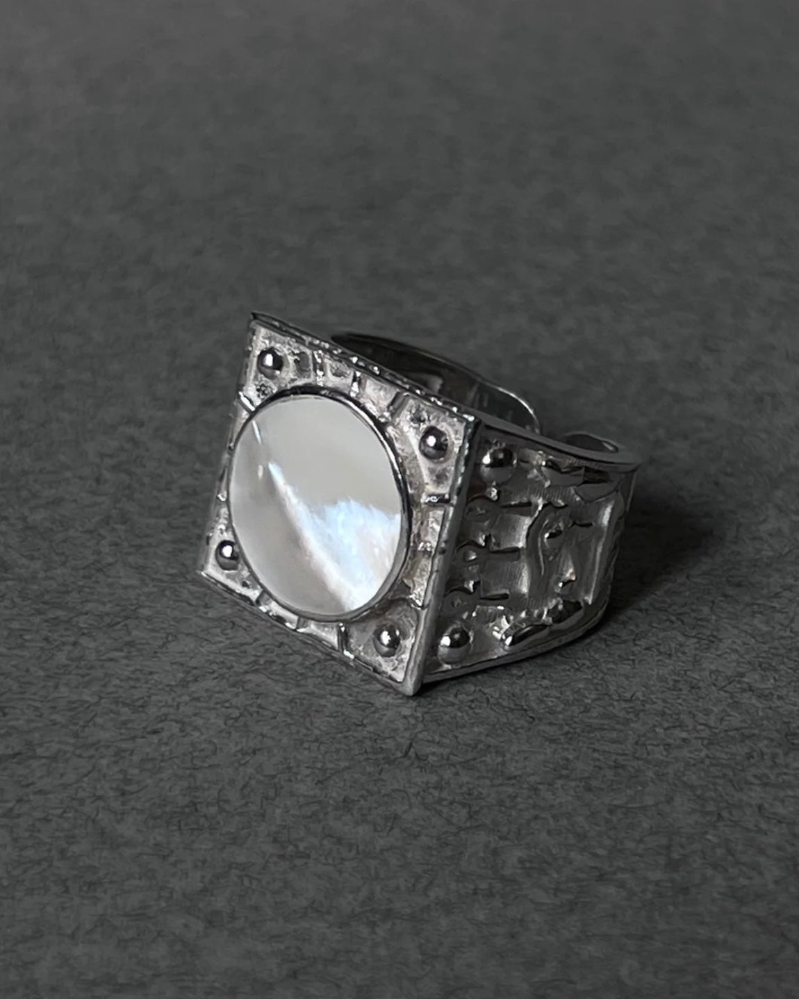 Bygone Mother of Pearl Ring