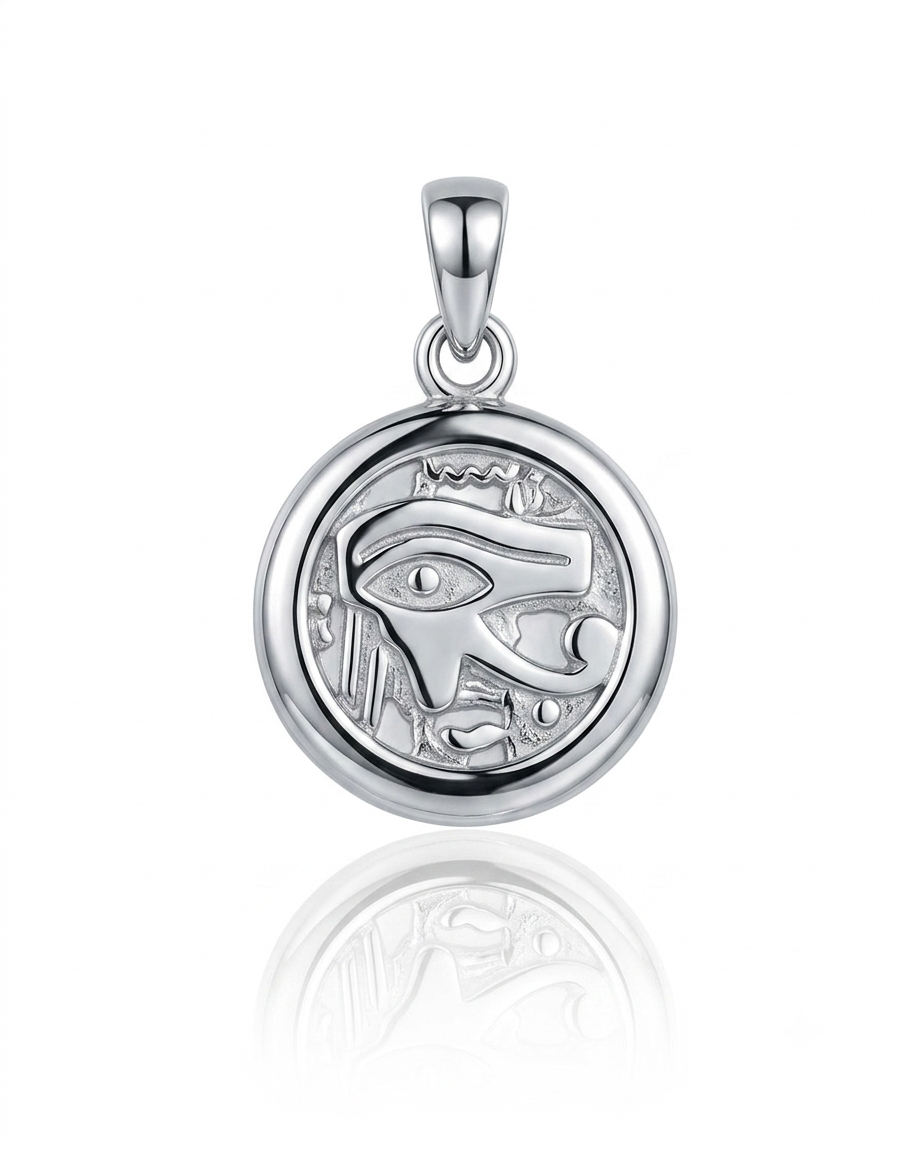 BYGONE CIRCULAR PENDANT | SILVER