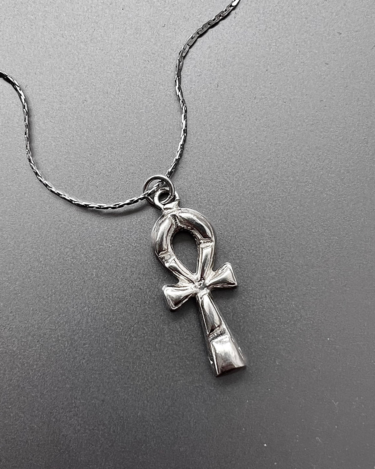 Ancient Ankh Royal Necklace | SILVER