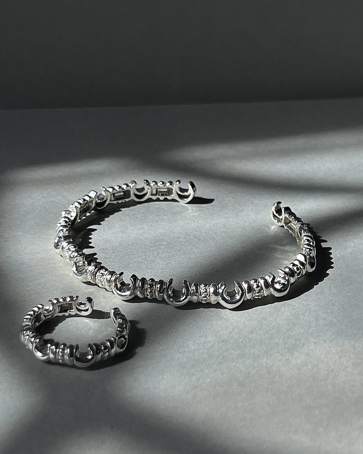 Bracelet & Ring Set |Silver