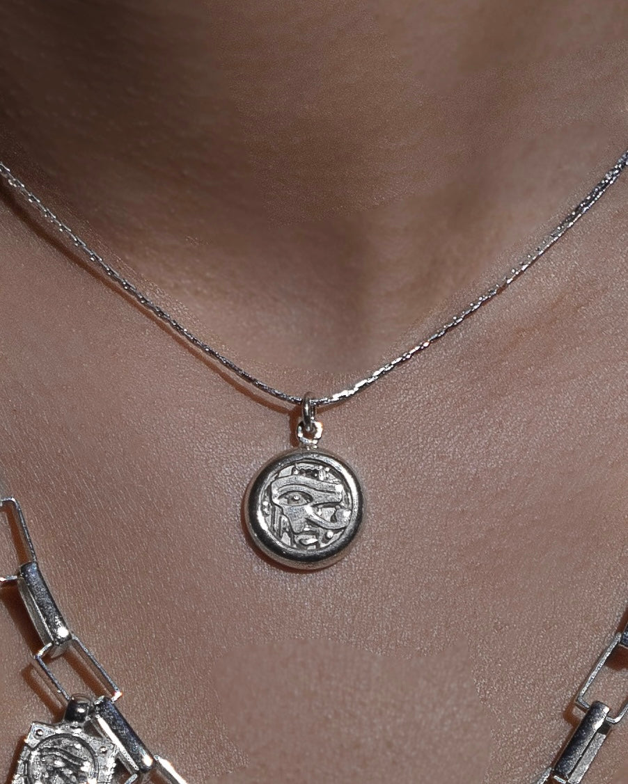 Bygone Circular Necklace | SILVER