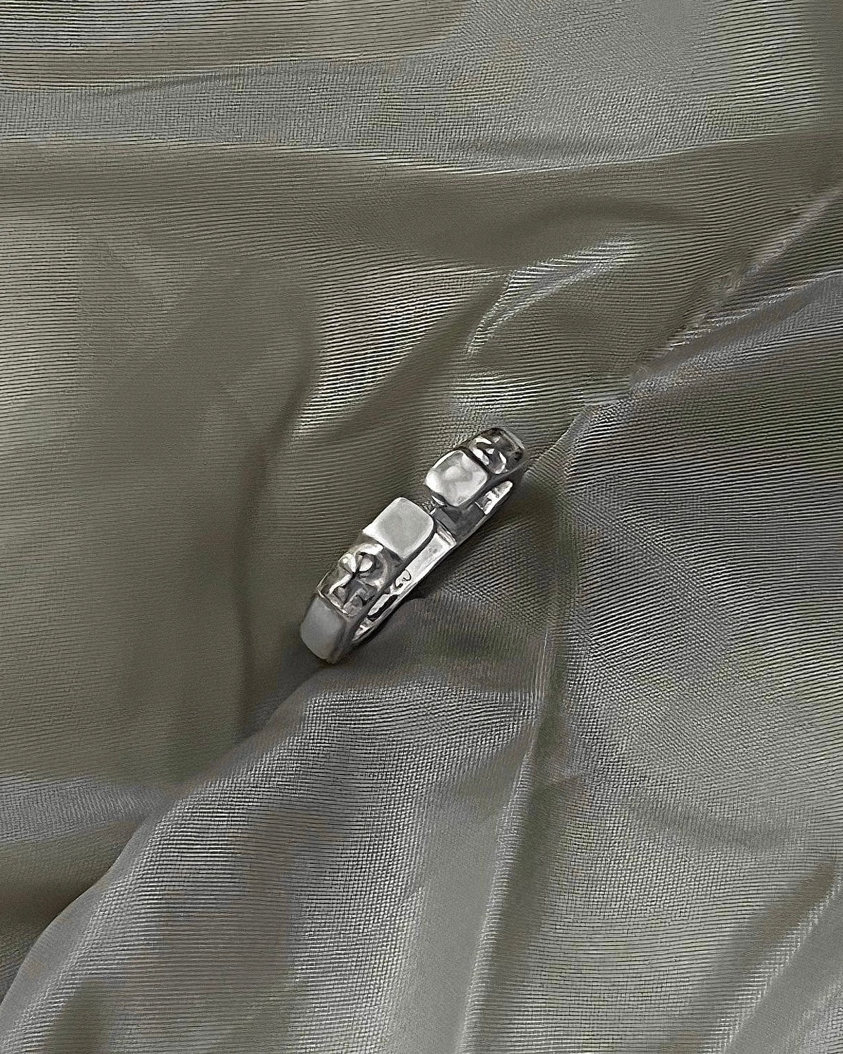 Double Ankh Royal Ring | SILVER