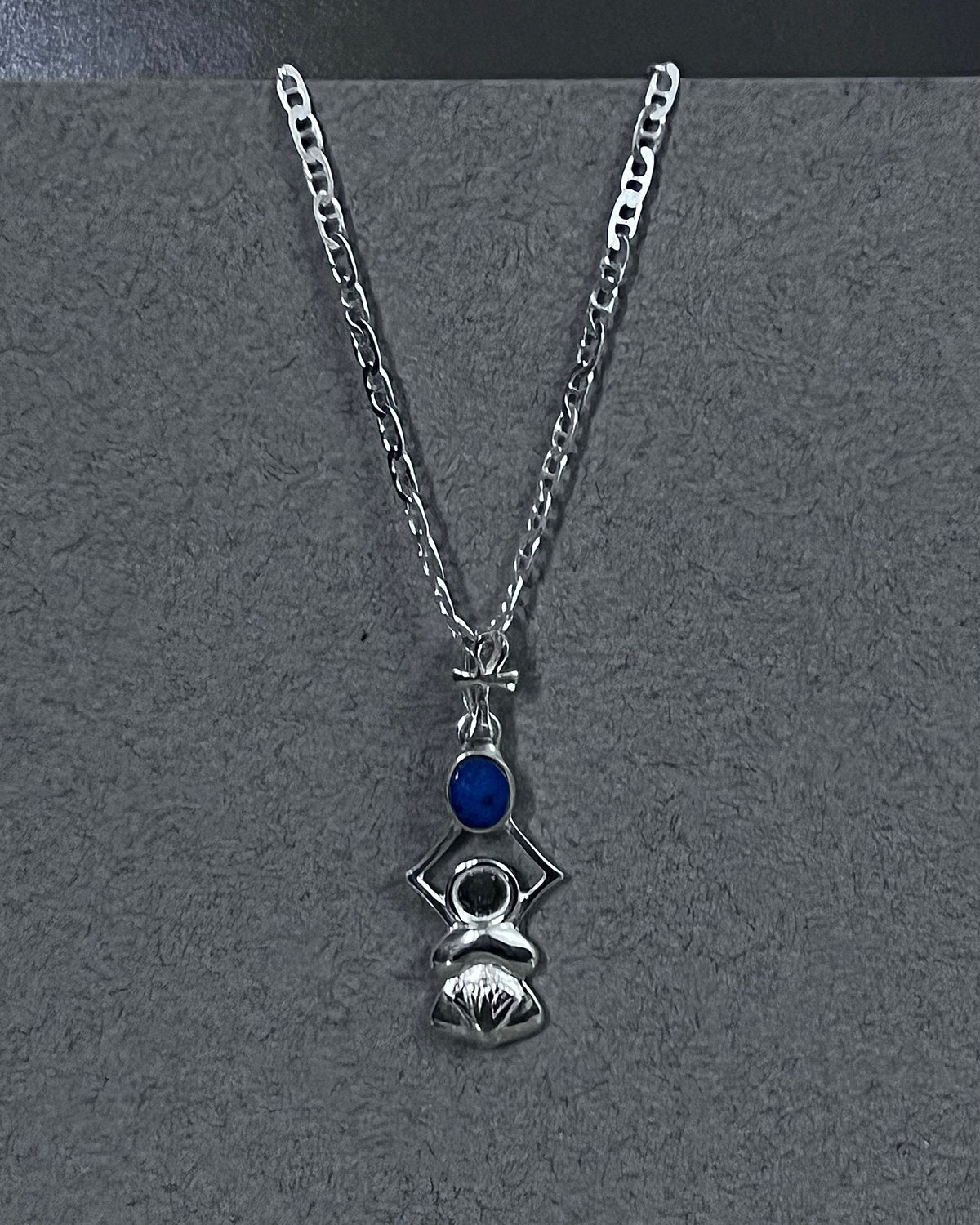 Scarab Lapis Lazuli Royal Necklace