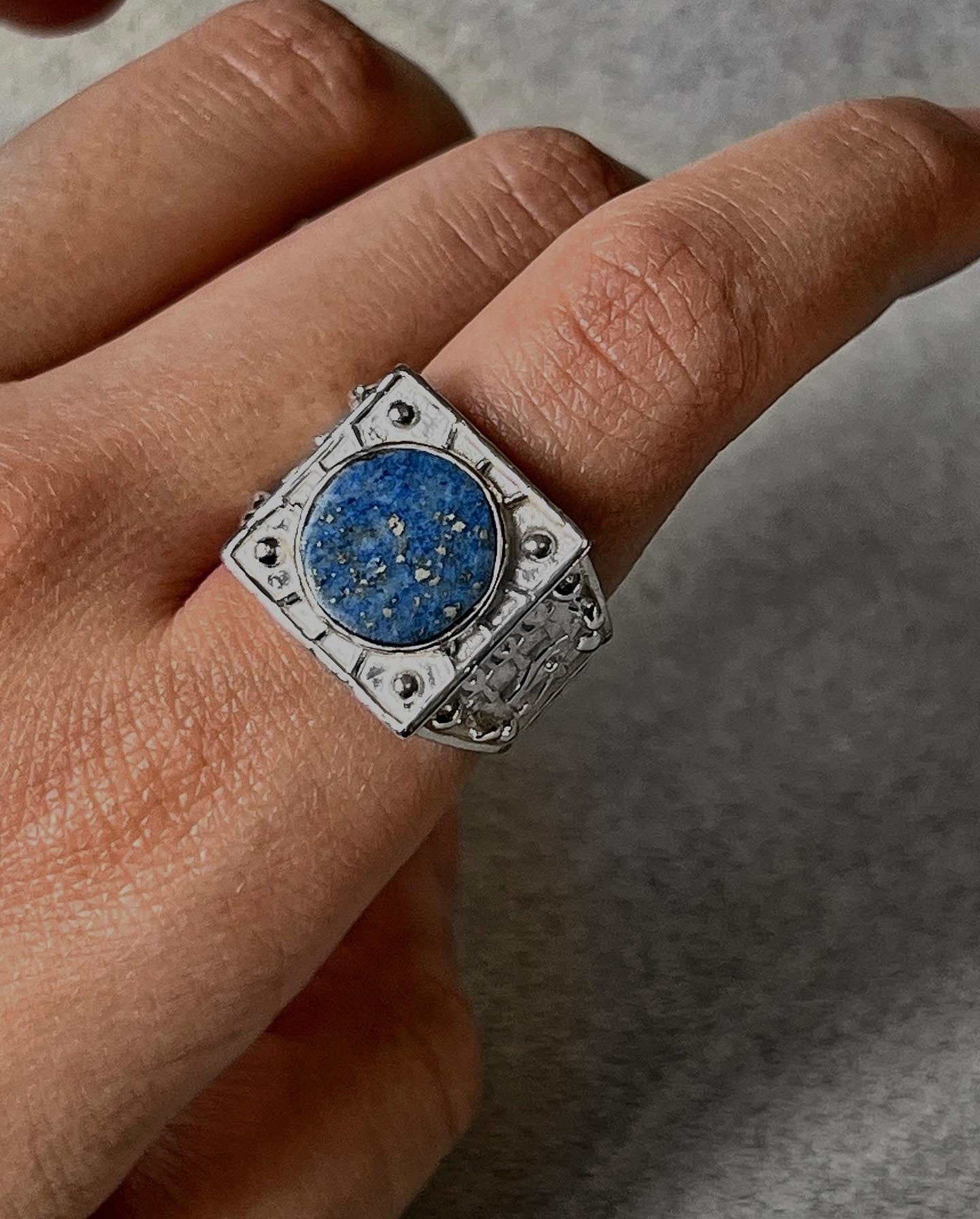 Lapis Lazuli Masterpiece Ring