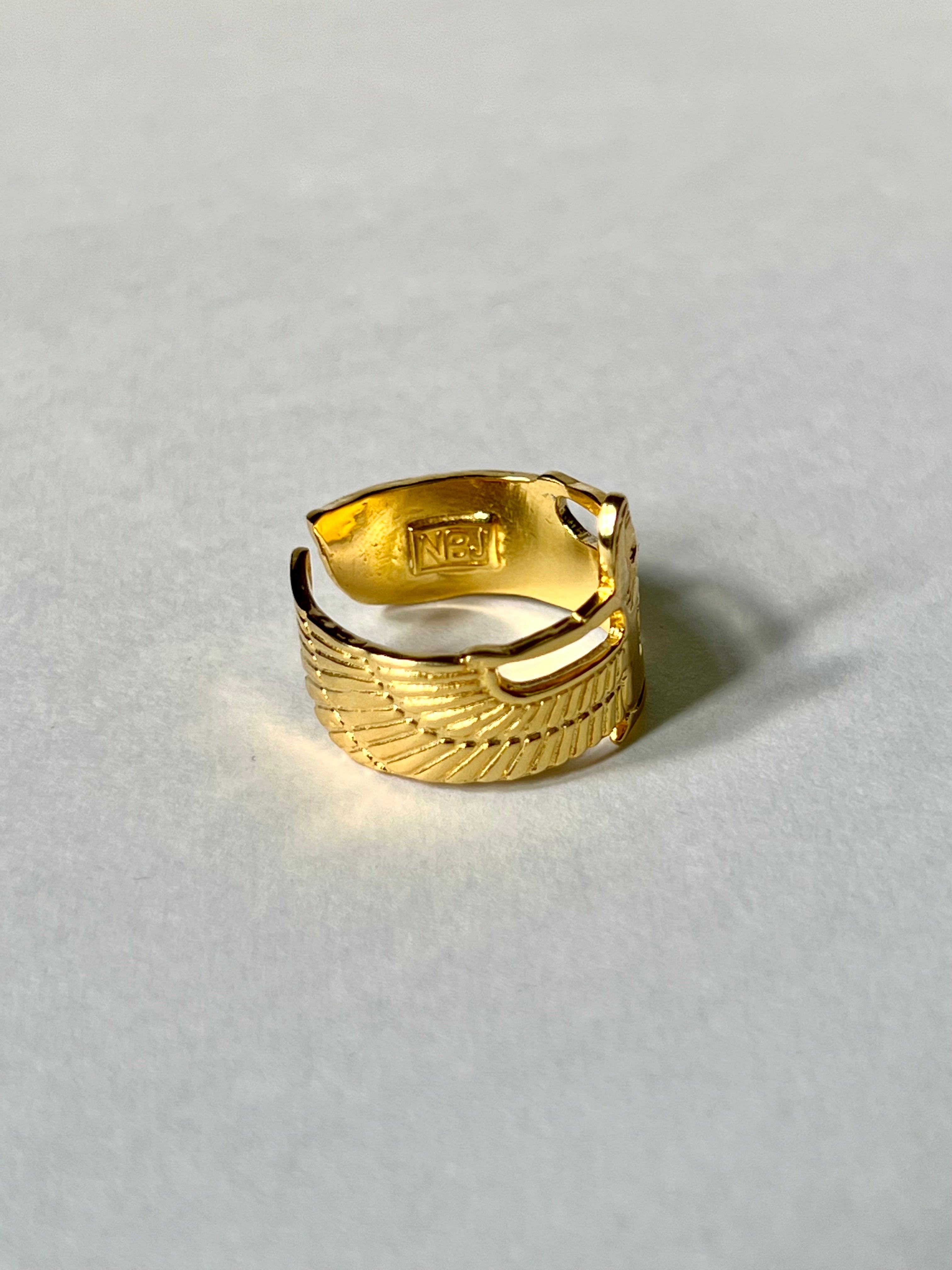 Isis Wings Royal Ring | Golden Age