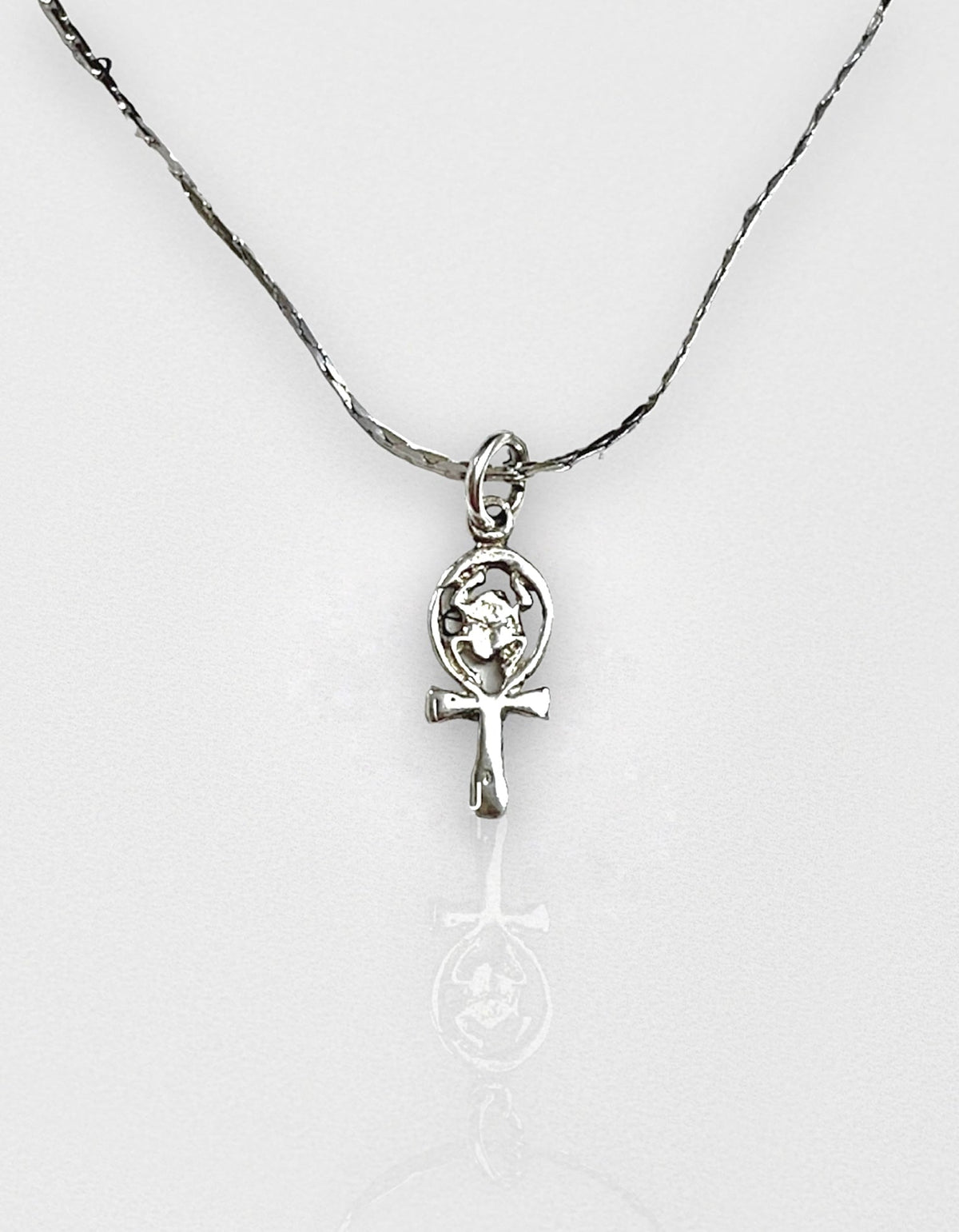 Ankh Scarab Mini Necklace