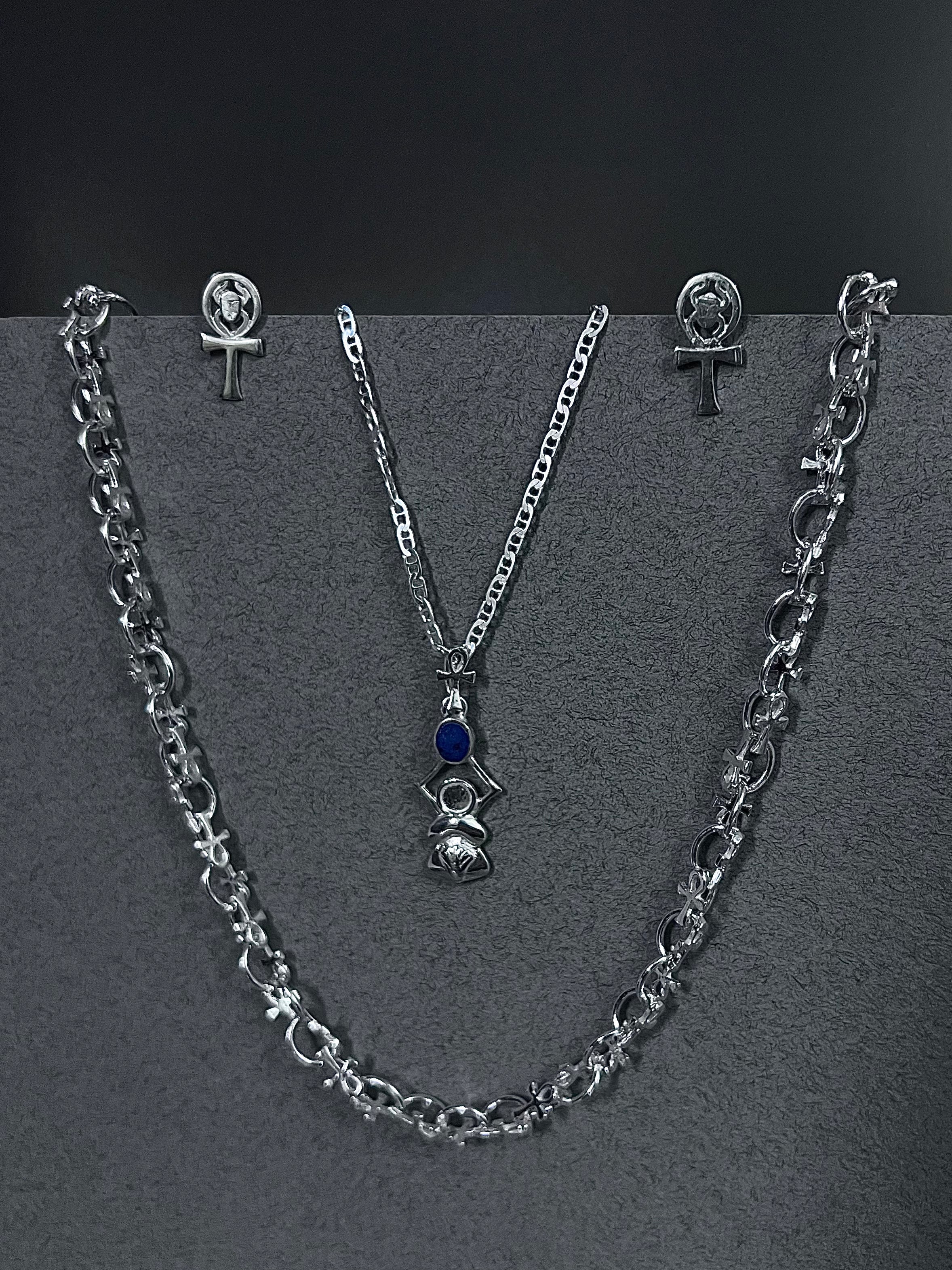 Scarab Lapis Lazuli Royal Necklace