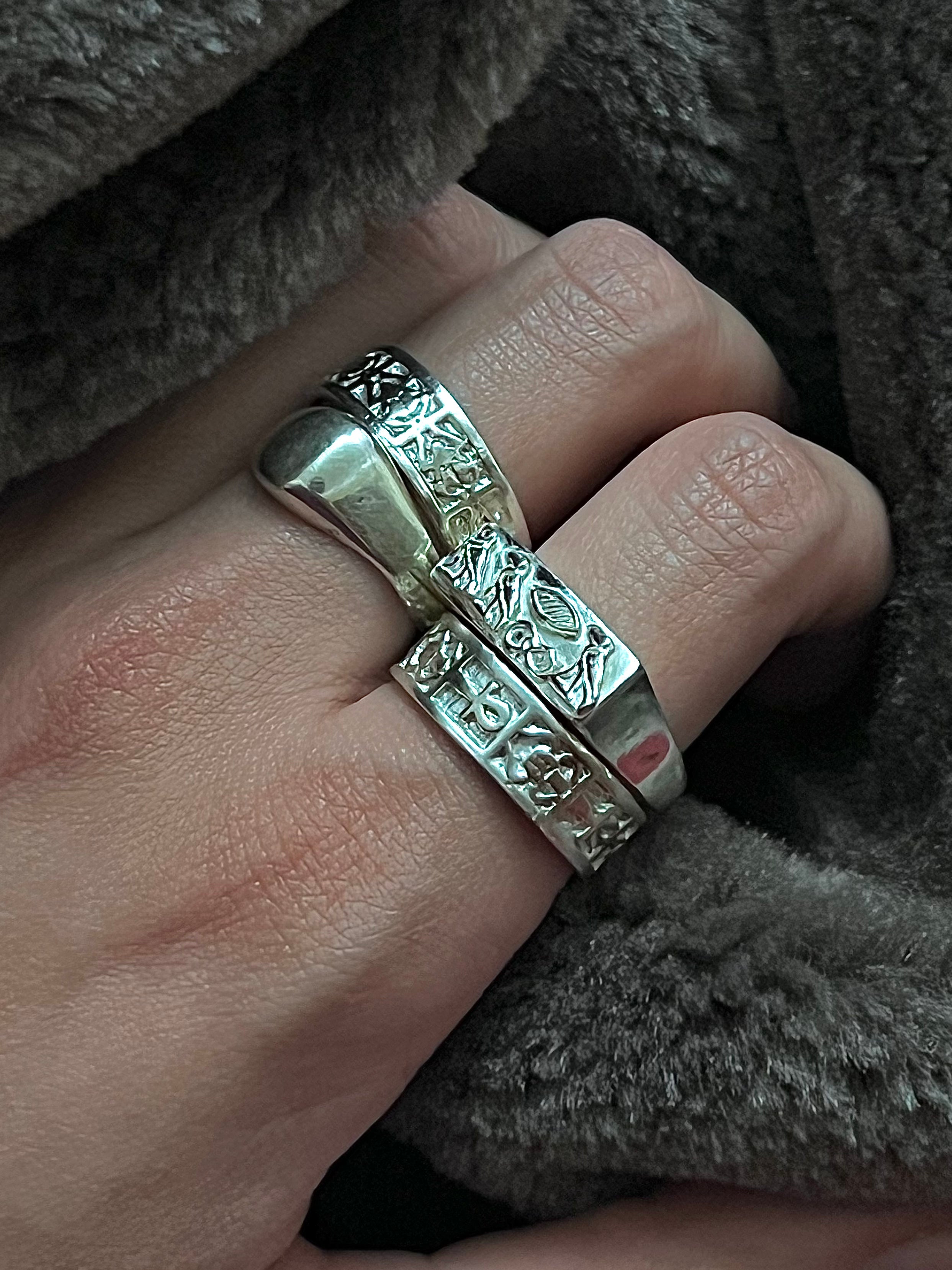 Ankh Eternity Ring