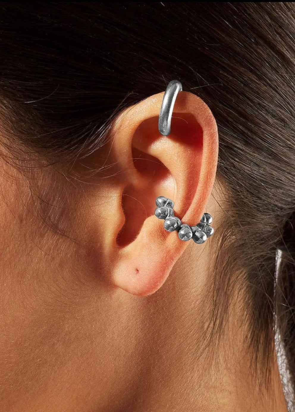 Bold Royal Ear Cuff