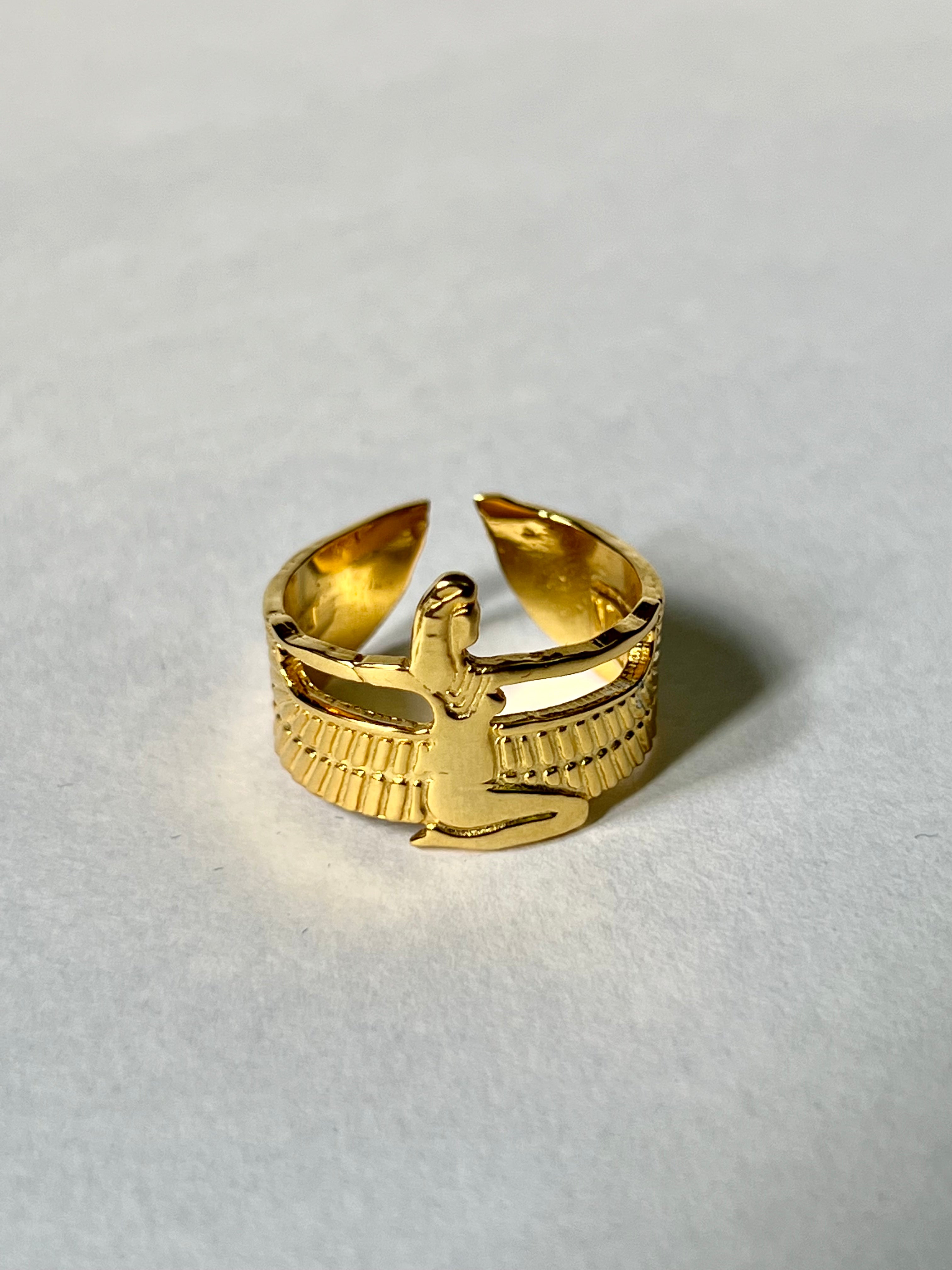 Isis Wings Royal Ring | Golden Age