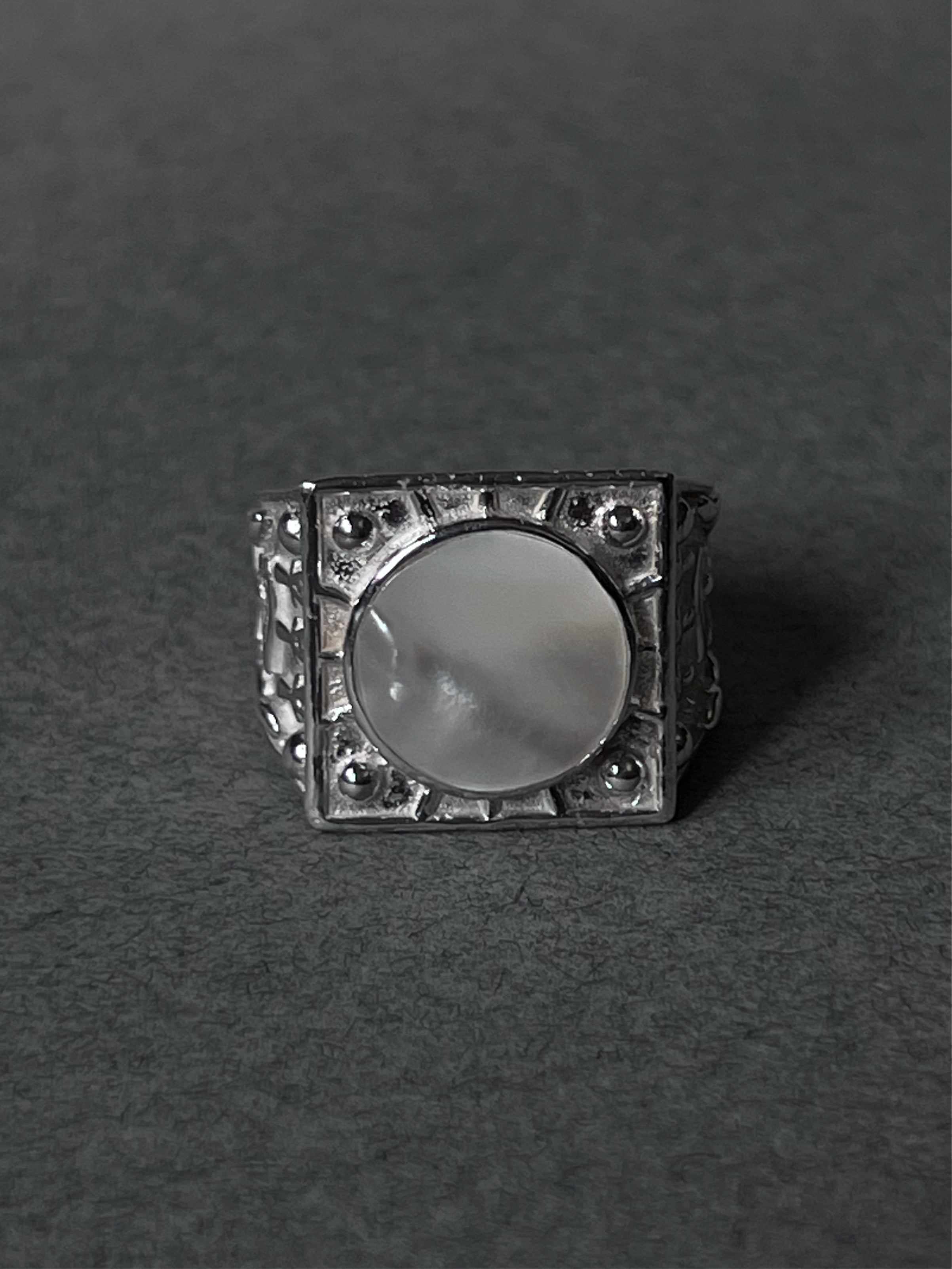 Bygone Mother of Pearl Ring