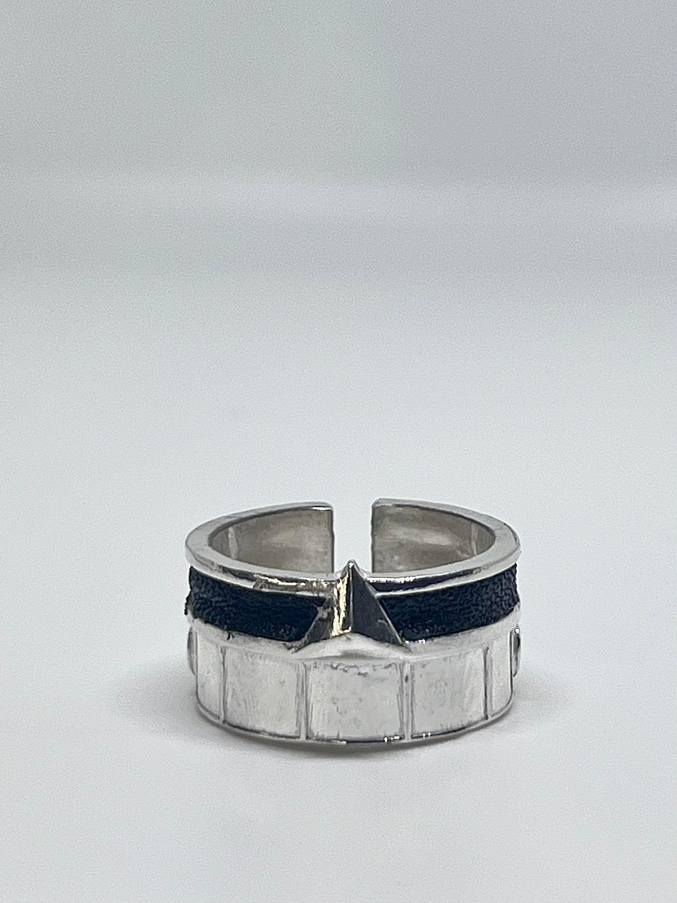 Leather Royal Ring