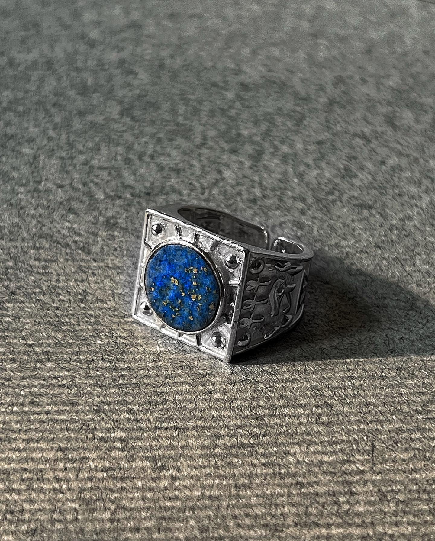 Lapis Lazuli Masterpiece Ring