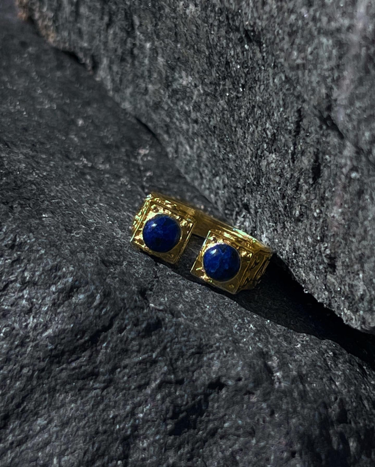 Lapis Lazuli Bygone Royal Ring | Gold Vermeil