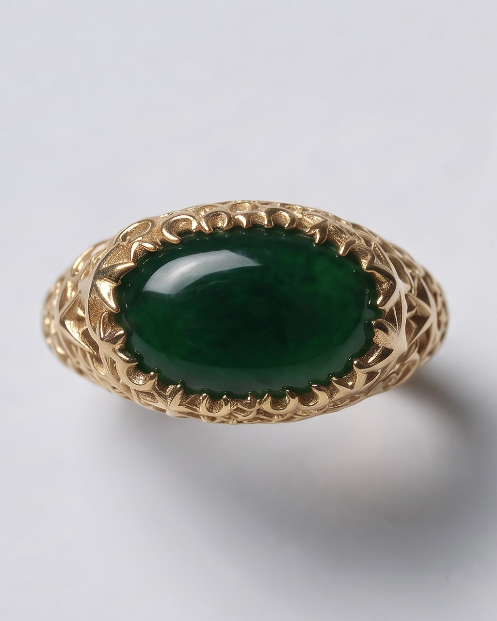 Pinky Masterpiece Ethereal Ring | Gold Vermeil
