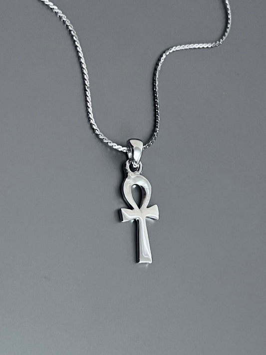 Key of life necklace.