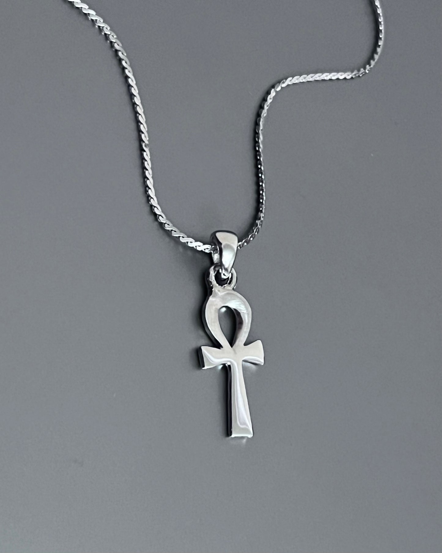 Key of life necklace.